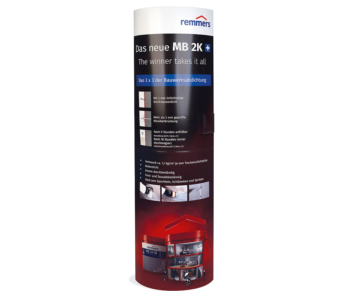 Column display 2000 mm XXL