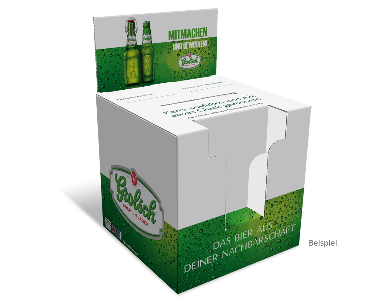 Lottery box for A6 cards